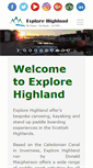 Mobile Screenshot of explorehighland.com